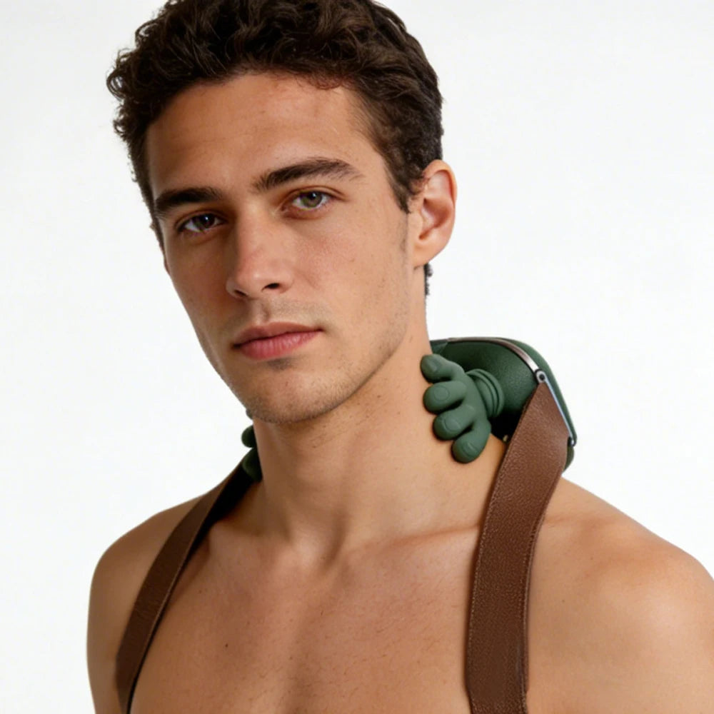 Bionic Finger Neck Cervical Kneading Massage Shawl Brushless Motor Neck masajeador Neck Shoulder Trapezius Muscle Relax Massager