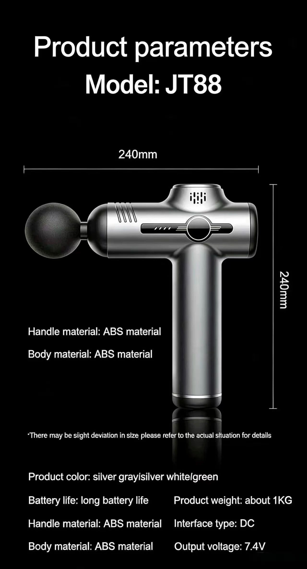 99 Level Massage Gun Fascia Deep Muscle Relax Body Neck Massager Electric Fitness Equipment Noise Reduction Male Female