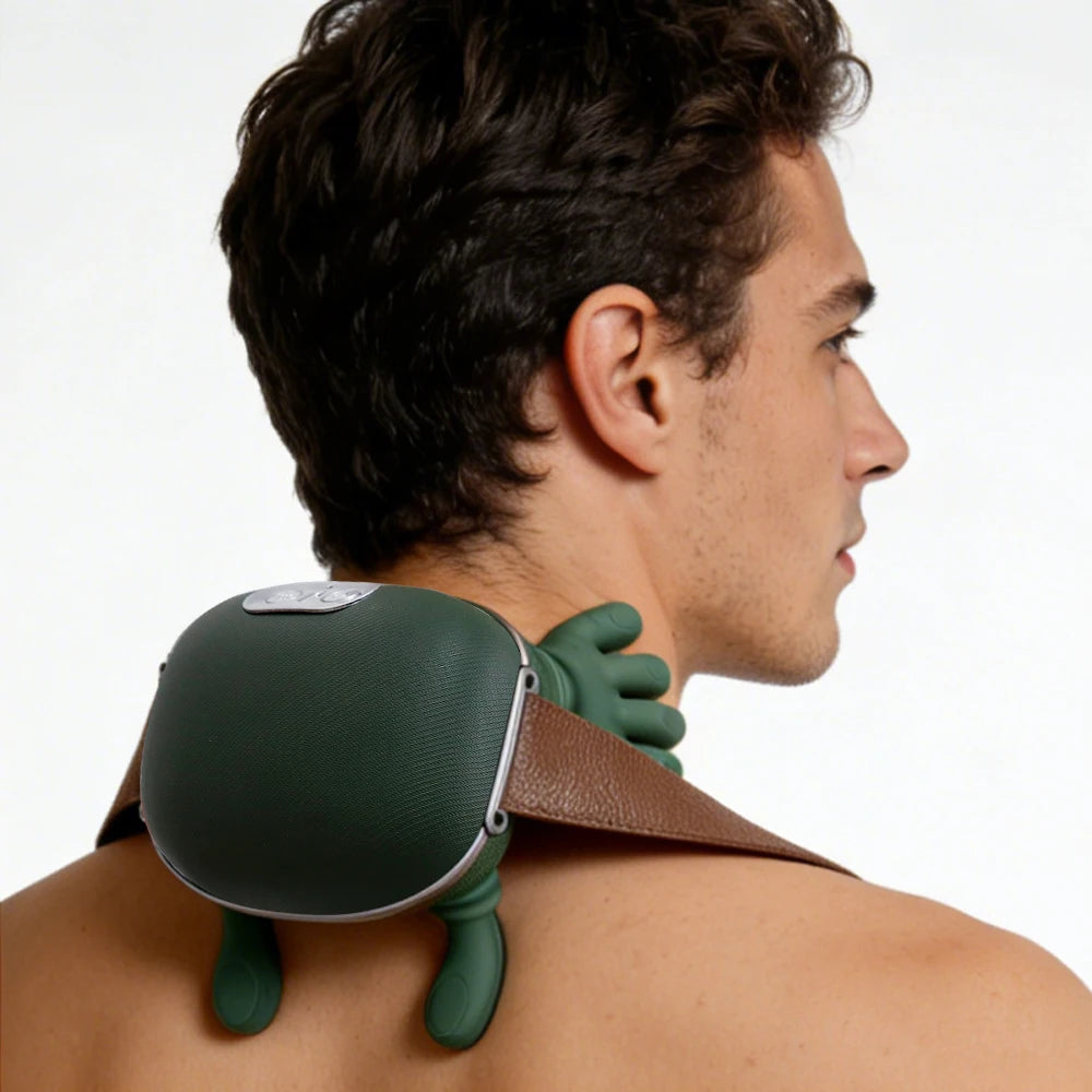 Bionic Finger Neck Cervical Kneading Massage Shawl Brushless Motor Neck masajeador Neck Shoulder Trapezius Muscle Relax Massager